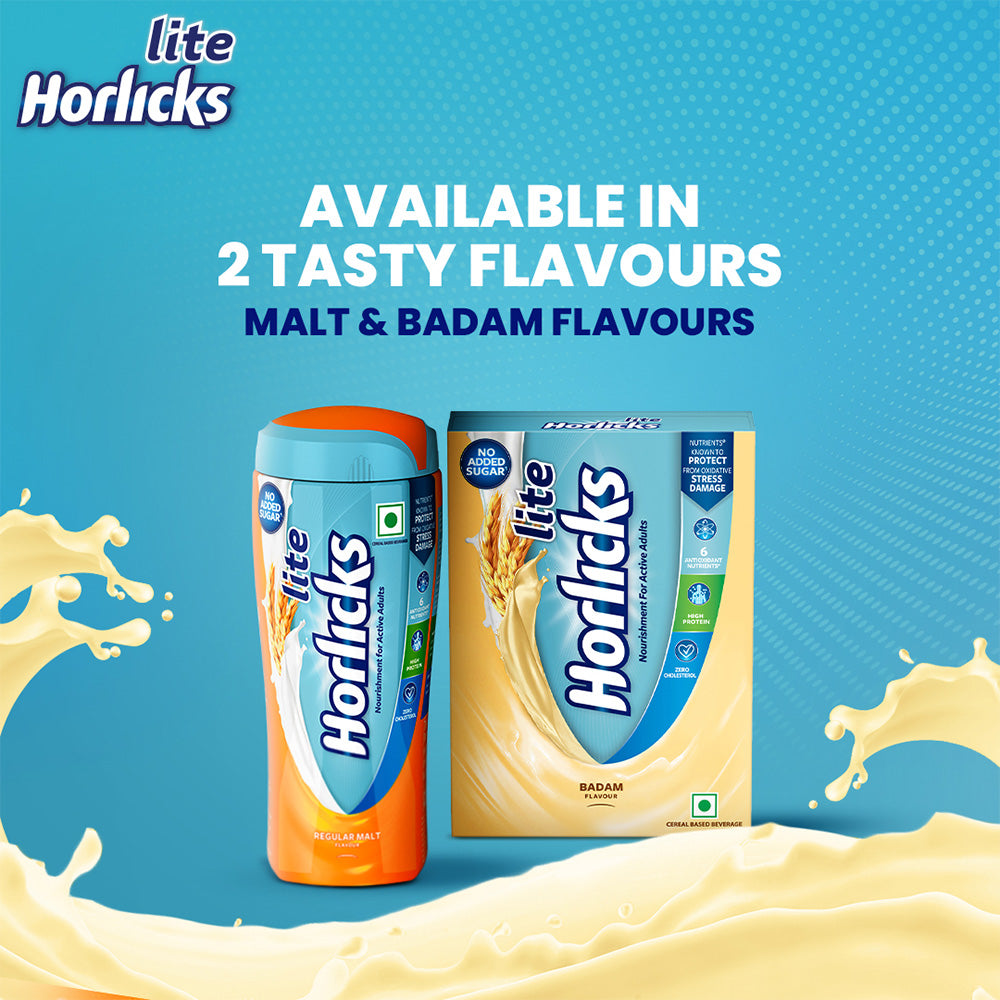 Horlicks Lite Regular Malt Flavour