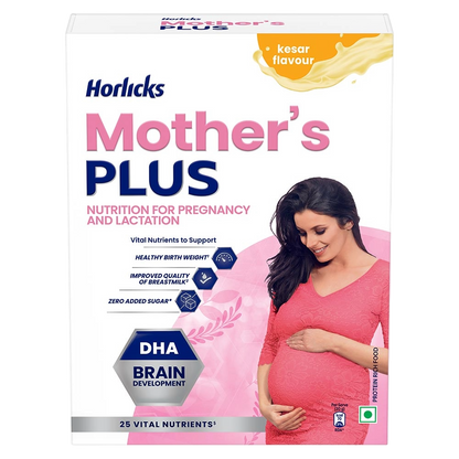 Horlicks Mother's Plus Kesar Flavour