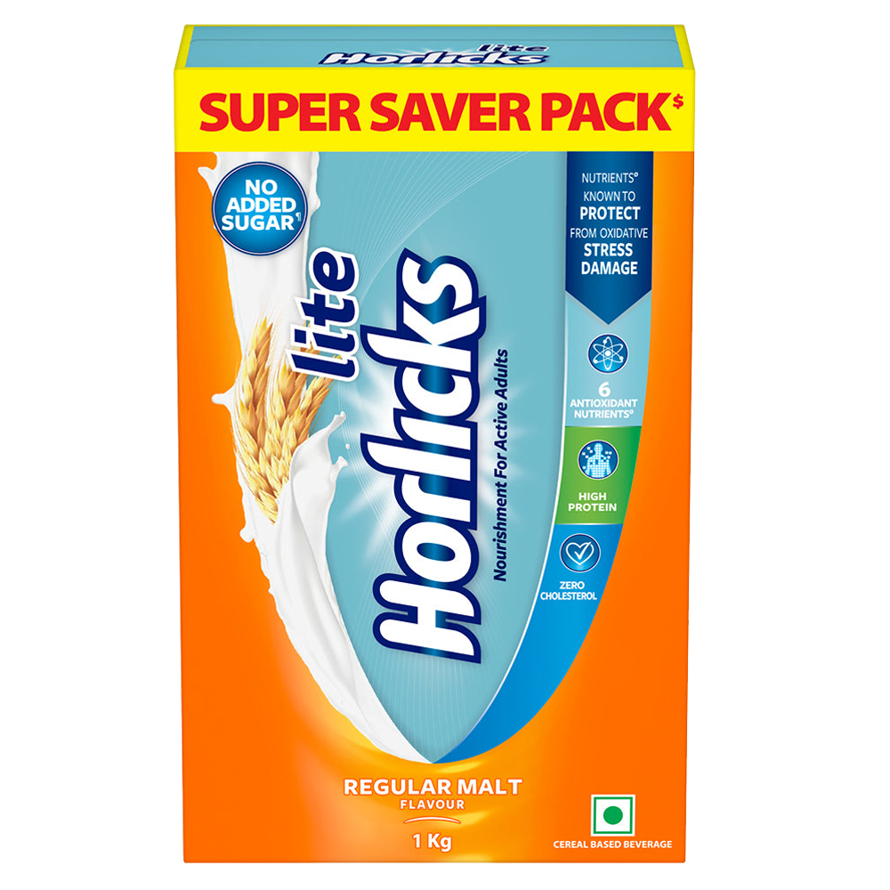 Horlicks Lite Regular Malt Flavour