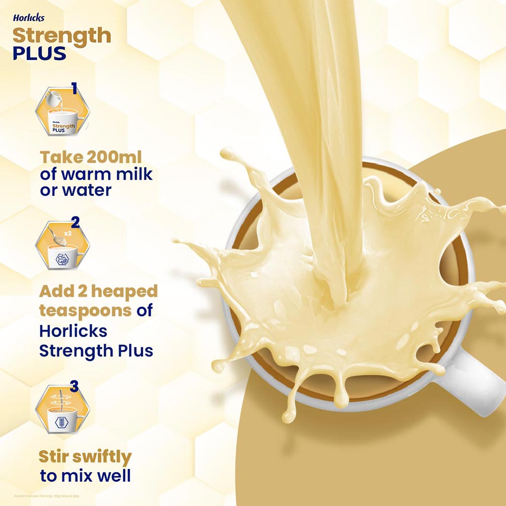 Horlicks Strength Plus Vanilla Flavour