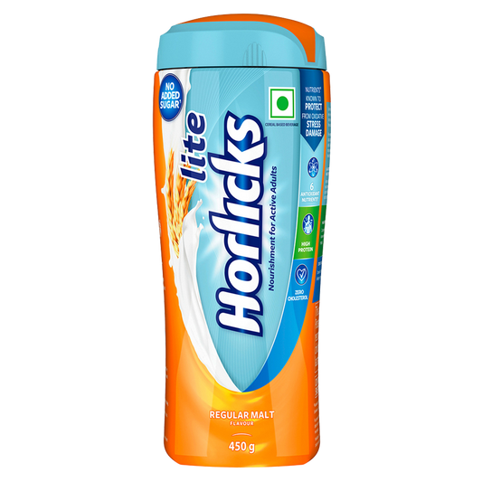 Horlicks Lite Regular Malt Flavour