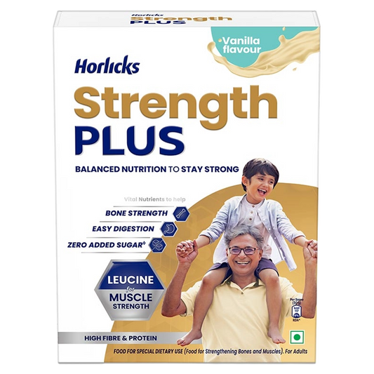 Horlicks Strength Plus Vanilla Flavour